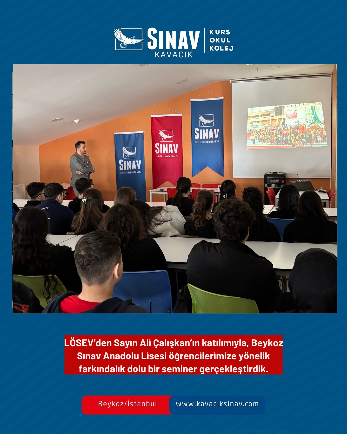 Beykoz Anadolu Lise öğrencileri modern sınıf ortamında eğitim alıyor